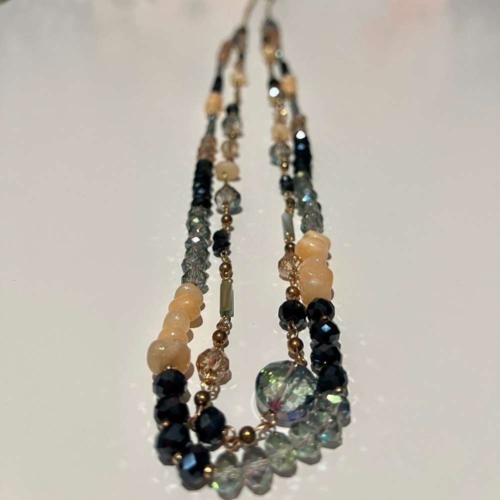 🍋 Gorgeous Layered Beaded Necklace